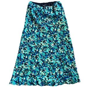 Printed Fall Maxi Skirt